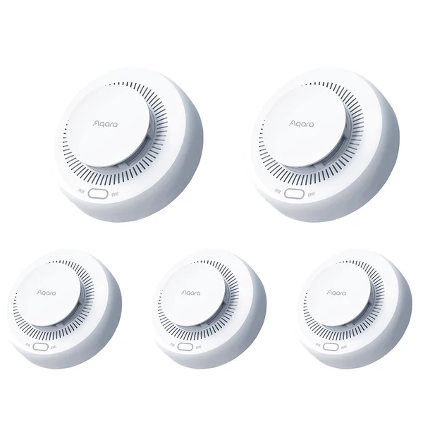 Aqara Smart Zigbee füstérzékelős tűzjelző monitor - 5 db