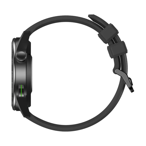 Zeblaze Btalk 3 intelligens karkötős sportóra 1,39 hüvelykes IPS teljes érintőképernyő fitneszkövetéssel - Fekete