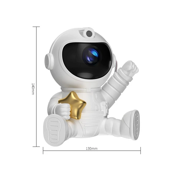Űrhajós Galaxy Starry éjszakai fények (távirányítóval)
