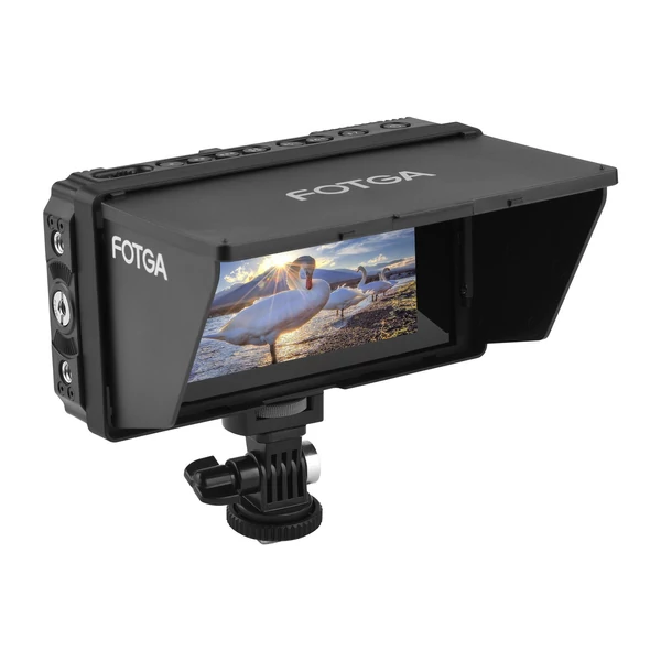 Fotga E50S 4K a kamerán lévő terepi monitor