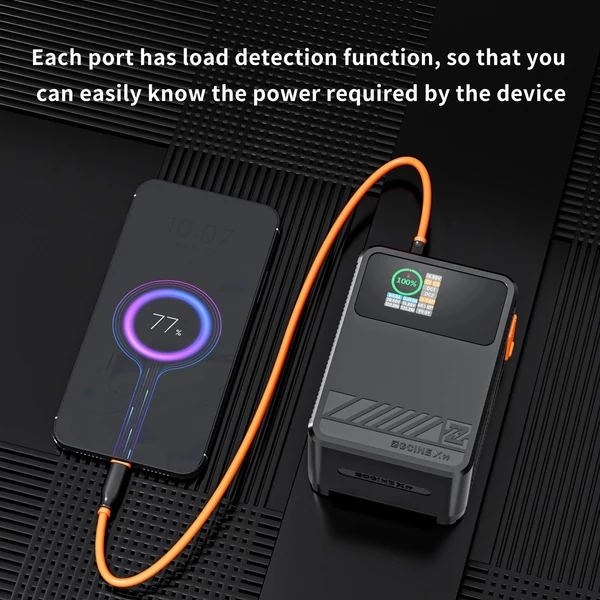 ZGCINE ZG-X99 Pocket V rögzítésű akkumulátor 14,8 V 99,9 WH 6750 mAh 1,3 hüvelykes IPS képernyős V-Lock akkumulátorral, BP/D-Tap/USB-C bemeneti és kimeneti portokkal és USB-C/ kettős DC kimeneti portokkal