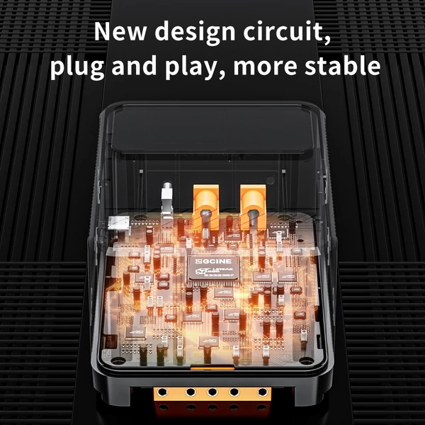 ZGCINE ZG-X99 Pocket V rögzítésű akkumulátor 14,8 V 99,9 WH 6750 mAh 1,3 hüvelykes IPS képernyős V-Lock akkumulátorral, BP/D-Tap/USB-C bemeneti és kimeneti portokkal és USB-C/ kettős DC kimeneti portokkal