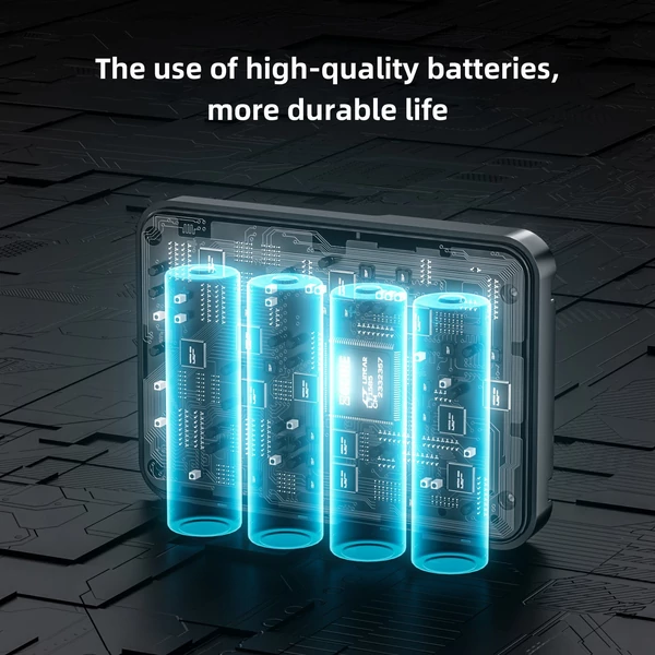 ZGCINE ZG-X50 Pocket V rögzítésű akkumulátor 3400 mAh 14,8 V 50 Wh 1,3 hüvelykes IPS képernyős V-Lock akkumulátorral BP/D-Tap bemenetekkel és kimenetekkel, valamint kettős USB-C/DC kimenettel