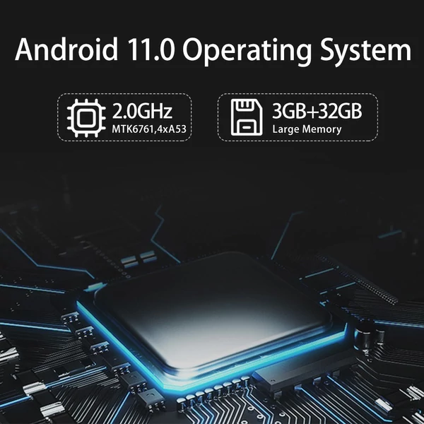 Android 11.0 vonalkódolvasó kézi PDA-terminál 1D/2D/QR kódolvasó modullal