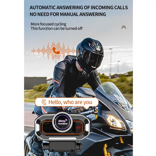 V9pro okos motoros sisak Intercom BT5.0