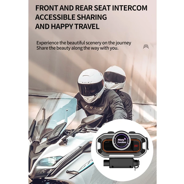 V9pro okos motoros sisak Intercom BT5.0
