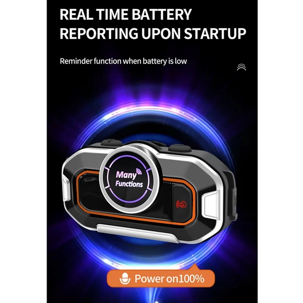V9pro okos motoros sisak Intercom BT5.0