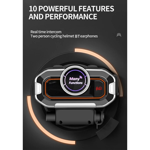 V9pro okos motoros sisak Intercom BT5.0