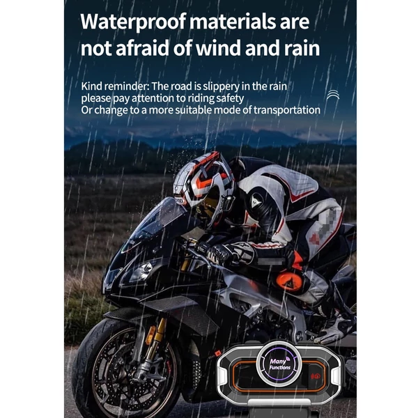 V9pro okos motoros sisak Intercom BT5.0