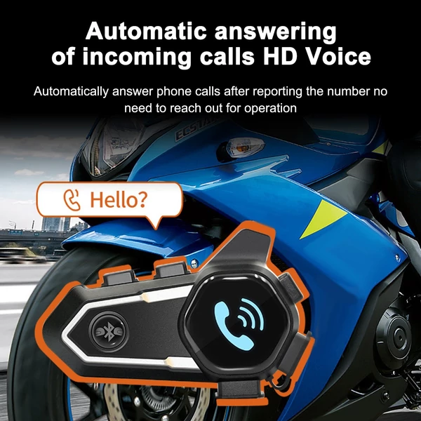 V11S IP67 Vízálló BT5.0 Smart motoros sisak mikrofonnal