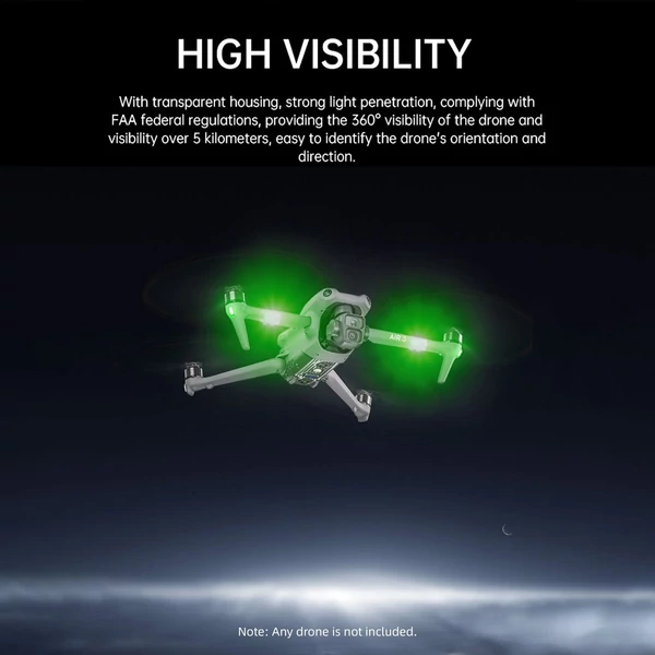 STARTRC Drone villogó lámpák éjszakai repüléshez, ütközés elleni védelemhez