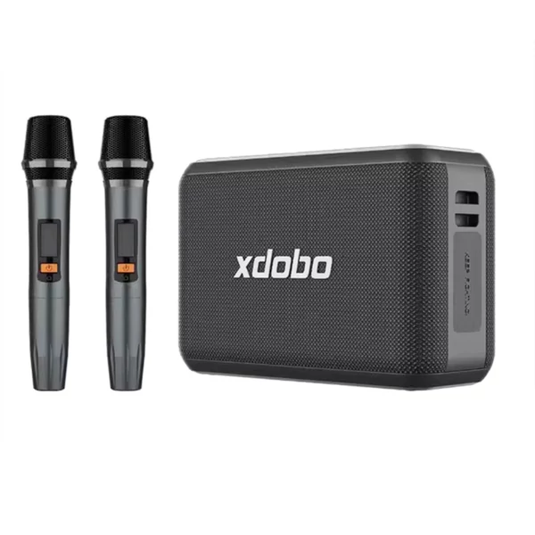 XDOBO X8 Pro 120 W-os hordozható vezeték nélküli hangszóró - két mikrofonnal