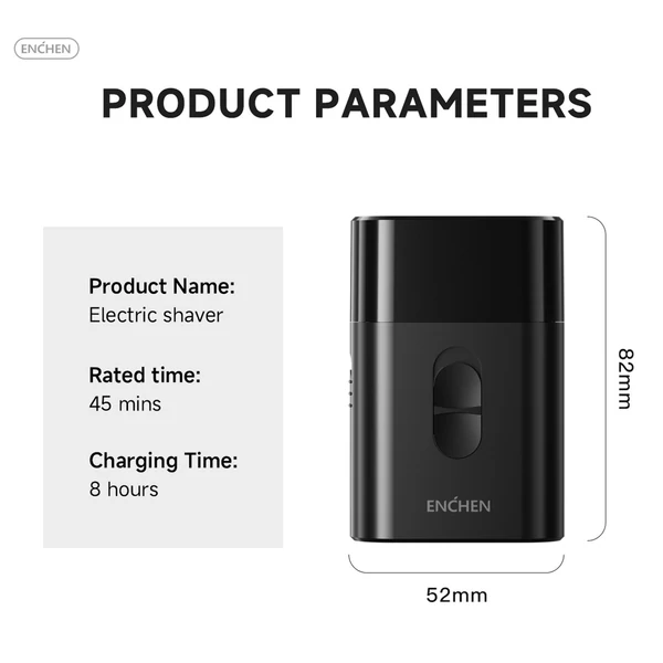 ENCHEN MS003 elektromos borotva férfiaknak