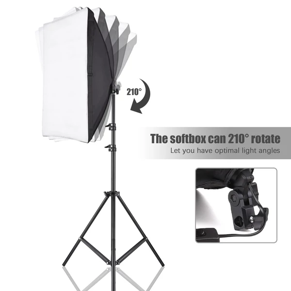 Andoer Studio fényképészeti Softbox készlet