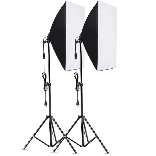 Andoer Studio fényképészeti Softbox készlet