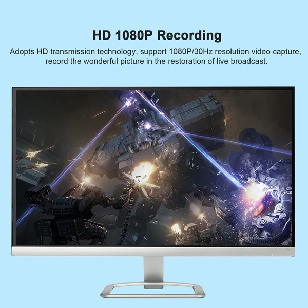 ezcap 288P HD videorögzítő kártya audio-videó konverter
