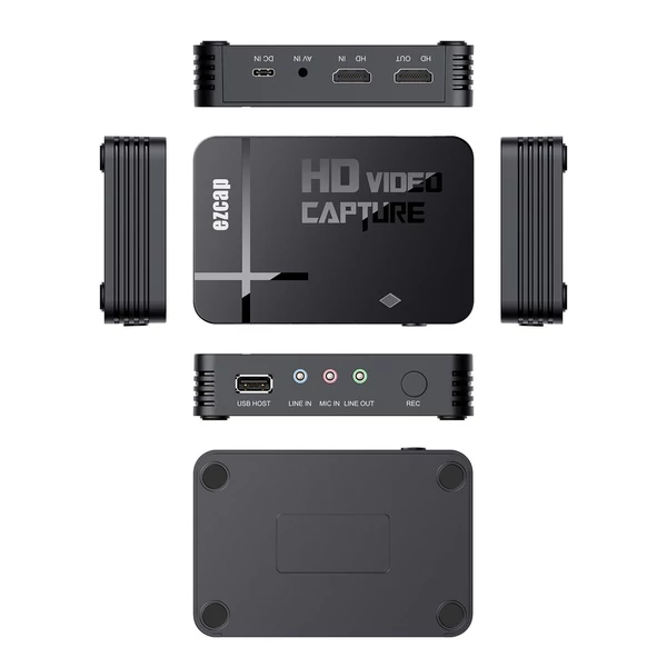 ezcap 288P HD videorögzítő kártya audio-videó konverter