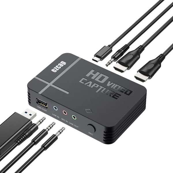 ezcap 288P HD videorögzítő kártya audio-videó konverter
