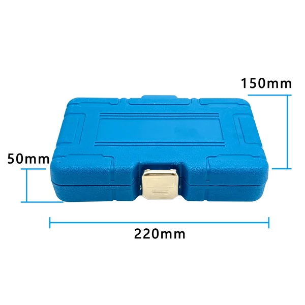 1/2 hüvelykes meghajtó ütköző aljzat készlet 6 részes CR-MO flip socket készlet