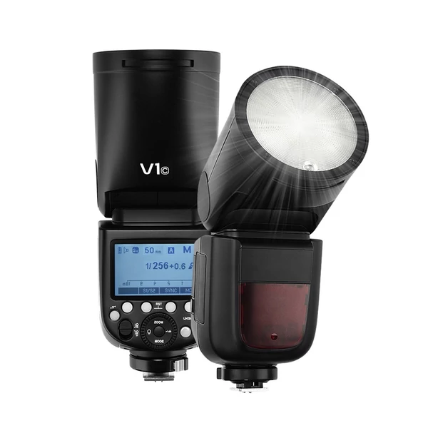 Godox V1C professzionális fényképezőgép vaku Speedlite vaku