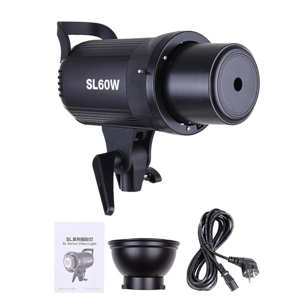 Godox SL-60W 5600K 60W nagy teljesítményű LED videolámpa