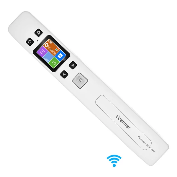 1050 DPI nagy sebességű hordozható pálcás dokumentum- és képszkenner (Wi-Fi)