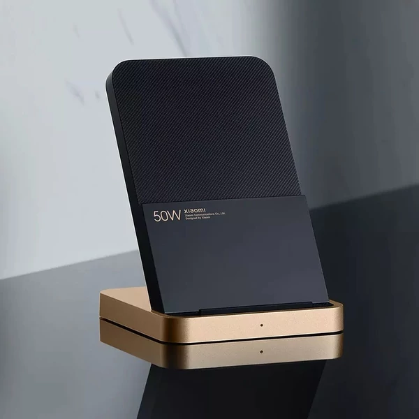 Xiaomi 50W függőleges, léghűtéses vezeték nélküli töltőkészlet - Fekete