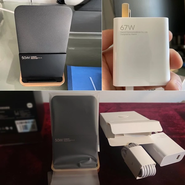 Xiaomi 50W függőleges, léghűtéses vezeték nélküli töltőkészlet - Fekete