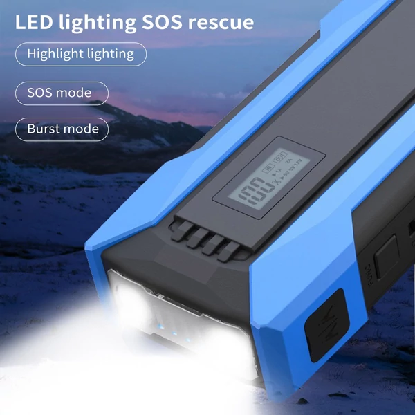 1500A Peaks 10000mAh autós indítómotor - Kék