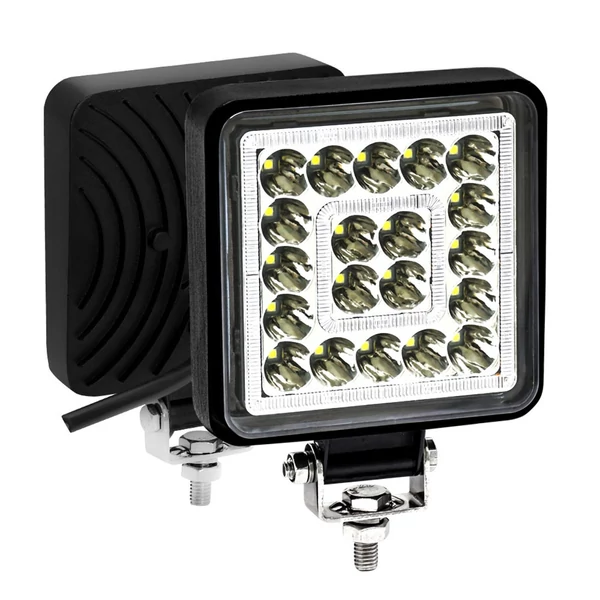 4 hüvelykes LED munkalámpa rudak 160W 16000lm vízálló (2 db) - Szögletes
