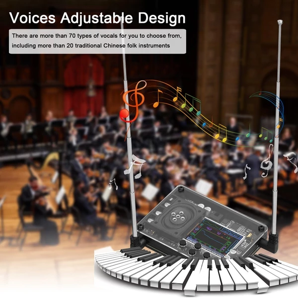 Type-C interfész Audio Theremin zenei modul