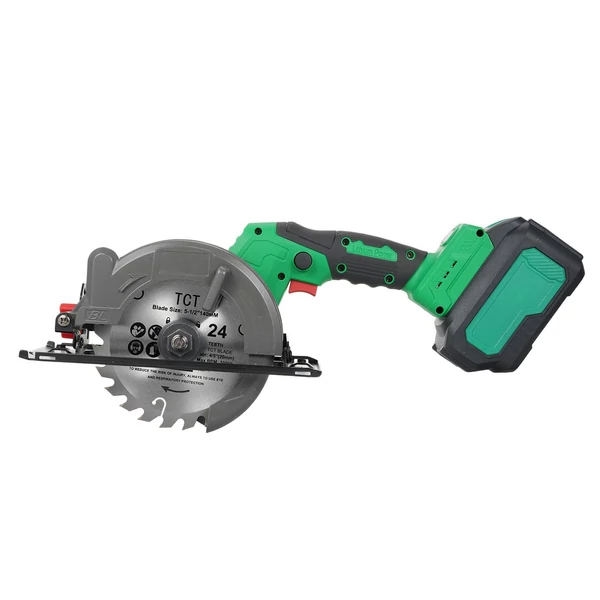20 V kefe nélküli 5-1/2'' 140 mm-es kompakt körfűrész