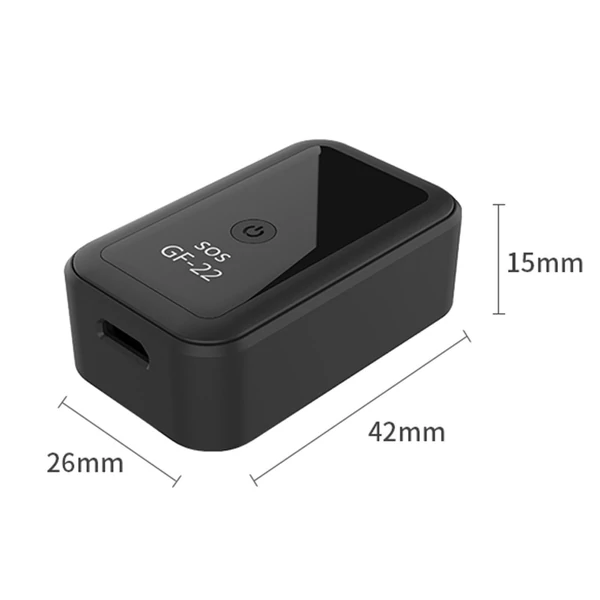 GF-22 GPS lokátor vezeték nélküli intelligens pontos helymeghatározás