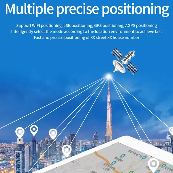 GF-22 GPS lokátor vezeték nélküli intelligens pontos helymeghatározás