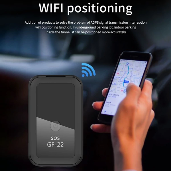 GF-22 GPS lokátor vezeték nélküli intelligens pontos helymeghatározás