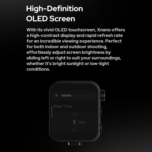 GODOX 2.4G vezeték nélküli vaku indító jeladó TTL automatikus vaku nagy OLED érintőképernyővel - X3F