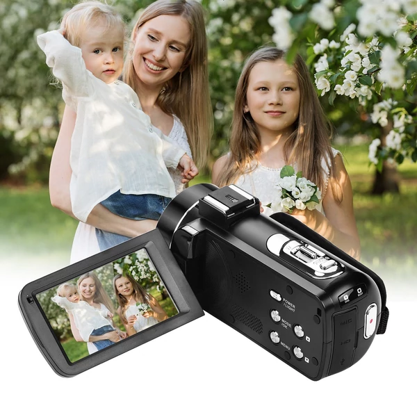 Andoer 4K Ultra HD kézi DV professzionális digitális videokamera CMOS érzékelővel