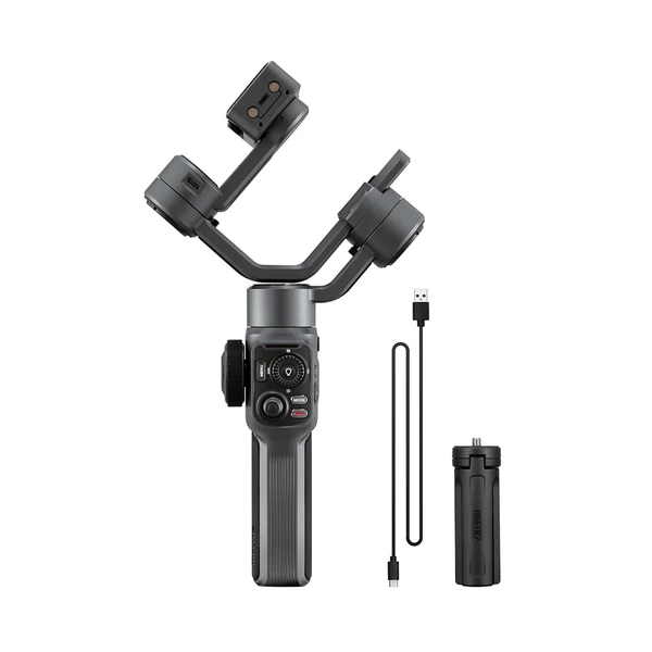 Zhiyun Smooth 5 kézi 3 tengelyes okostelefon karimbal stabilizátor Dolly Zoom intelligens követéssel, időzített gesztusvezérléssel