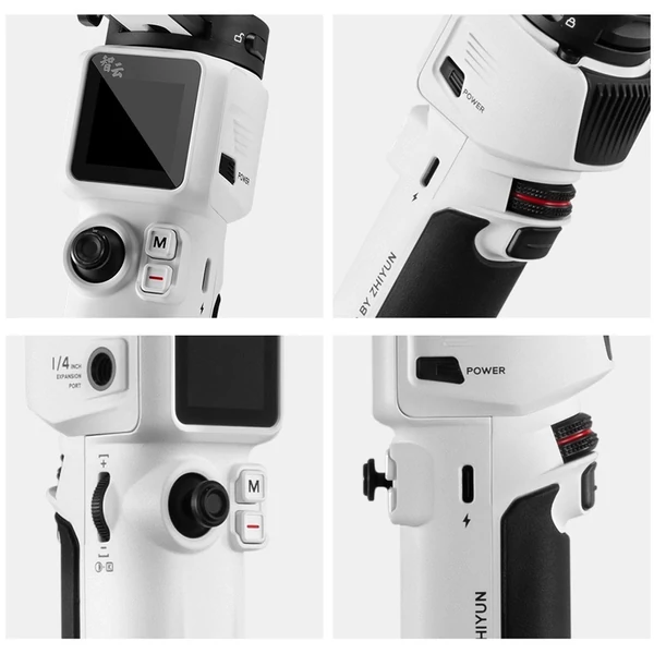 ZHIYUN CRANE-M3S COMBO kamera kézi 3 tengelyes kardánstabilizátorral, mini állvánnyal, hátizsákkal, telefonbilincssel