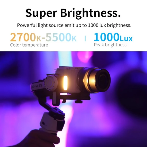 ZHIYUN CRANE-M3S COMBO kamera kézi 3 tengelyes kardánstabilizátorral, mini állvánnyal, hátizsákkal, telefonbilincssel