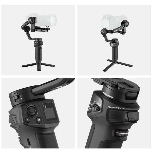 ZHIYUN WEEBILL 3S szabványos kézi kamera 3 tengelyes kardánstabilizátorral