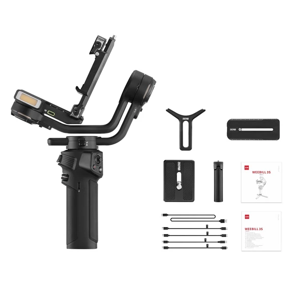 ZHIYUN WEEBILL 3S szabványos kézi kamera 3 tengelyes kardánstabilizátorral