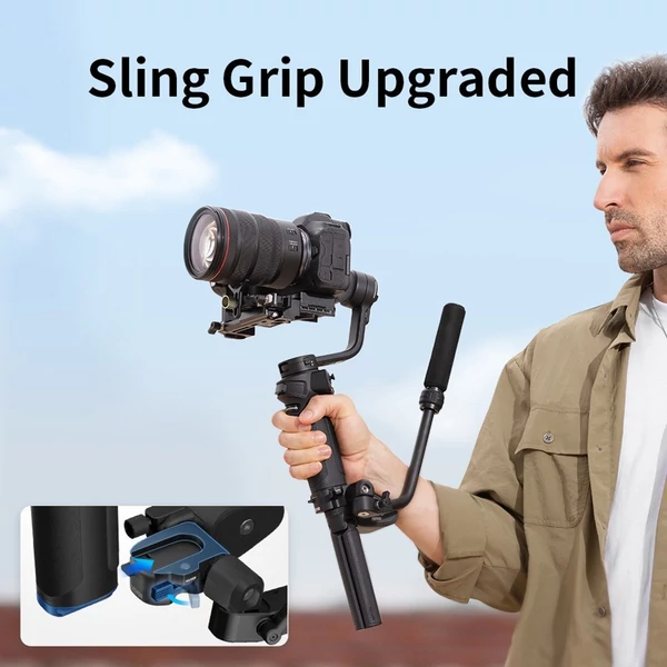 ZHIYUN WEEBILL 3S COMBO kézi kamera 3 tengelyes kardánstabilizátorral