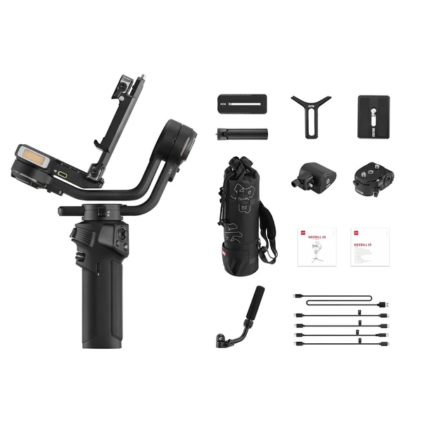 ZHIYUN WEEBILL 3S COMBO kézi kamera 3 tengelyes kardánstabilizátorral