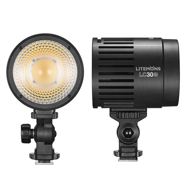 Godox LC30Bi 38W Litemons asztali LED-es videolámpa kompakt fényképezési kitöltőlámpa