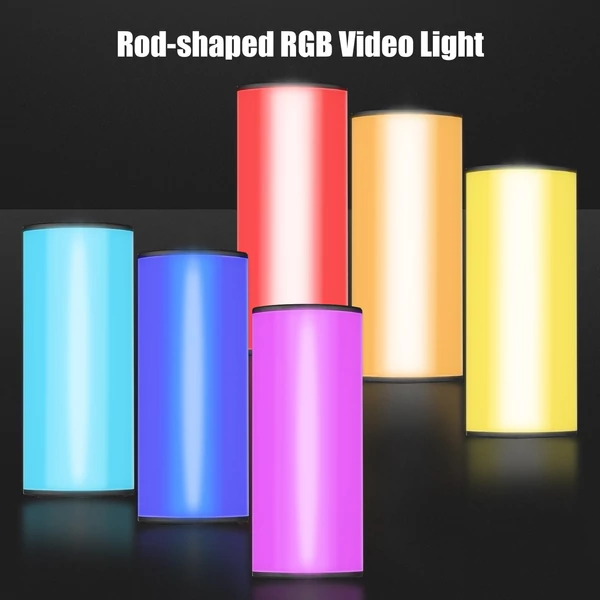 Andoer W100RGB Mini LED videolámpa, újratölthető RGB töltőlámpa