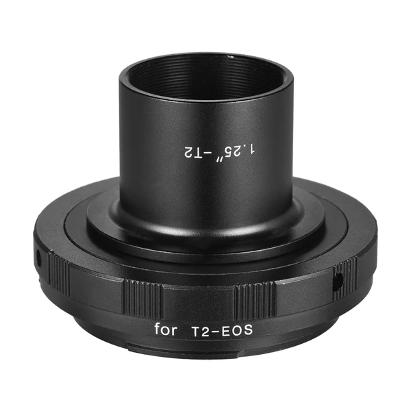 Andoer 1.25-T2-EOS adaptergyűrű fényképezési tartozék csere Canon EOS fényképezőgéphez