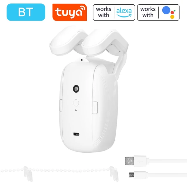 Tuya BT intelligens függönymotor automatikus APP távirányító támogatás - 1 db
