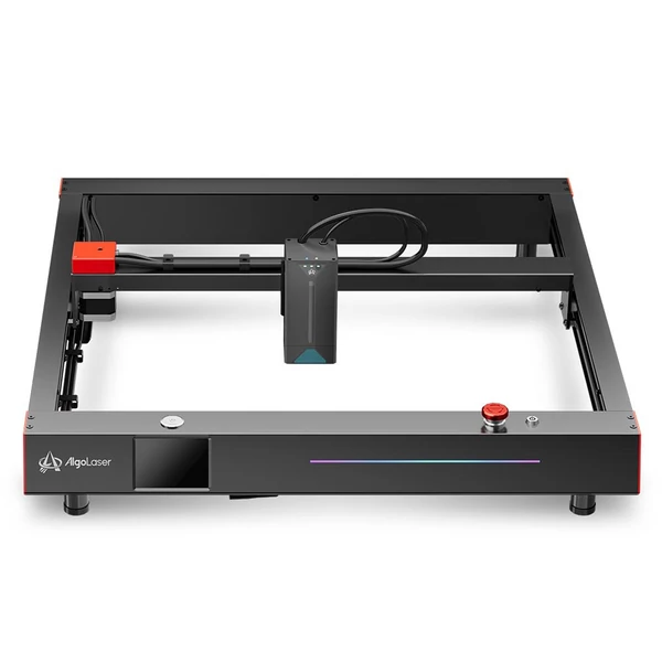 Algolaser Delta 22W lézergravírozó automatikus légszivattyúval, 30000 mm/perc sebességgel