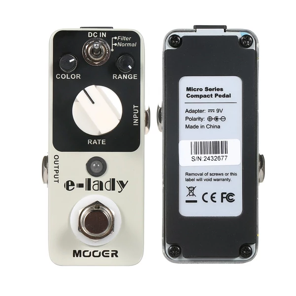 MOOER e-lady analóg Flanger gitár effekt pedál